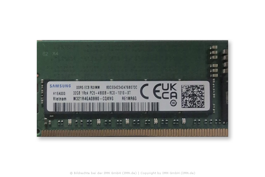 32GB (1x32GB) 1Rx4 DDR5-4800 R ECC