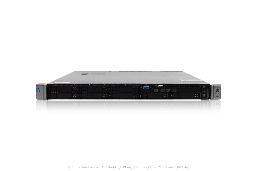 HP ProLiant DL360 Gen9, 2x E5-2667v4, 6x32GB, 4x 1,6TB SAS MU 12G SSD, 2x PSU, Rackkit, rfb.